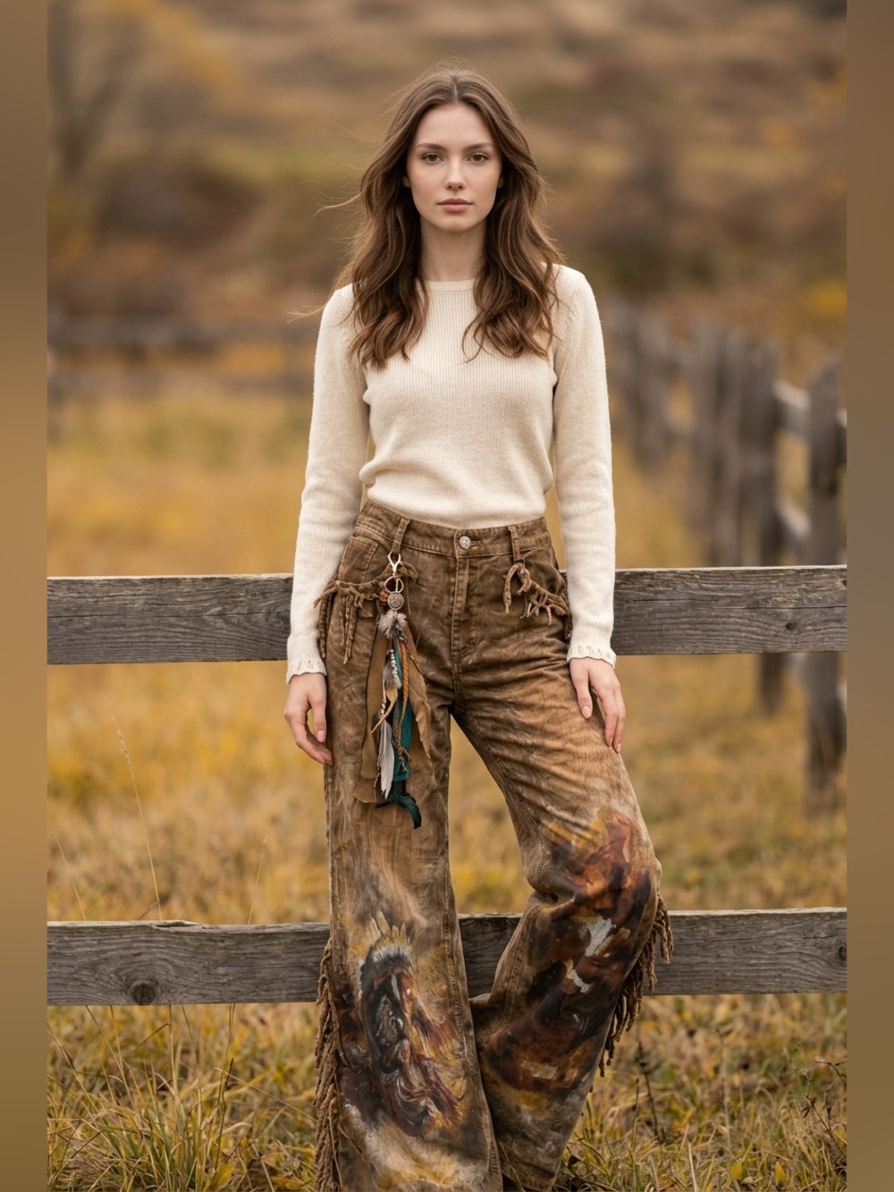 A Rare Bird - Warrior Corduroy - High Rise Wide-Leg Jeans